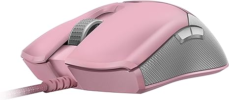 Razer Viper Ultralight – Quartz Rose | Souris gaming ambidextre ultralégère avec capteur 16K DPI et éclairage RGB