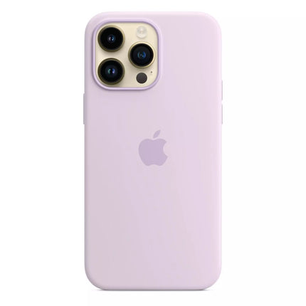 Coque en silicone Apple iPhone 14 Pro Max avec MagSafe - Lilas (Lila)
