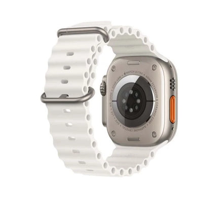 Bracelet Apple Ocean pour Apple Watch 44-45-49 mm – Blanc