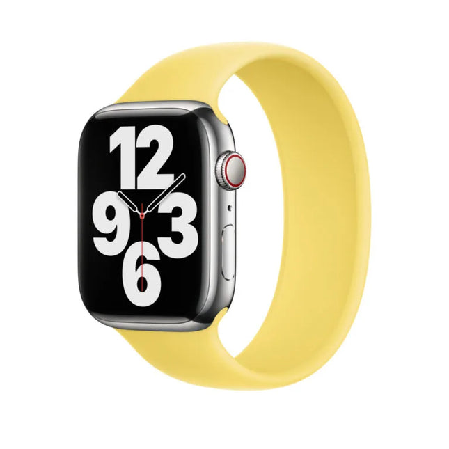 Apple Watch Solo Loop 45 mm – Zeste de citron | Jaune