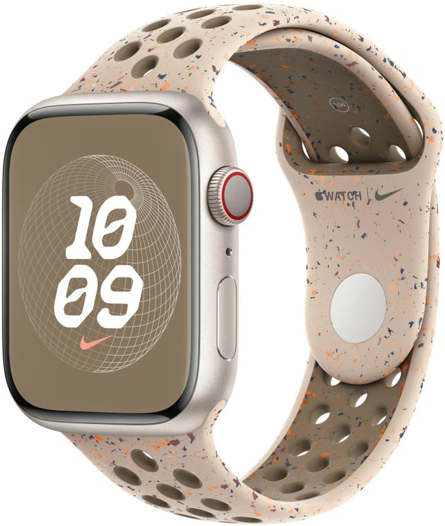 Bracelet sport Nike pour Apple Watch beige - 42/44/45/49 mm