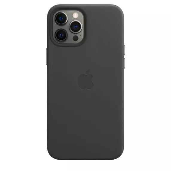 Coque en cuir Apple iPhone 12 Pro Max avec MagSafe – noir