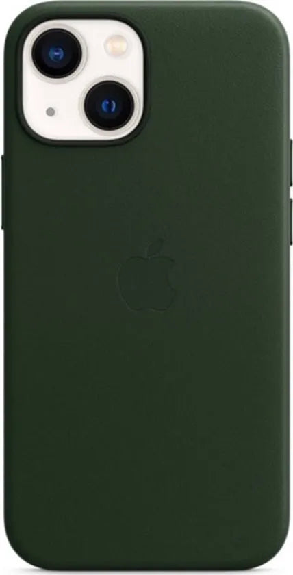 Coque en cuir Apple iPhone 13 Mini avec MagSafe – Sequoia Green (Vert)
