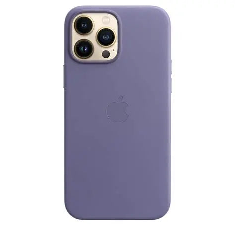 Coque en cuir Apple iPhone 13 Pro Max avec MagSafe – Wisteria - lavande violet