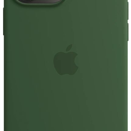 Coque en silicone Apple iPhone 13 Pro Max avec MagSafe - Trèfle - Vert
