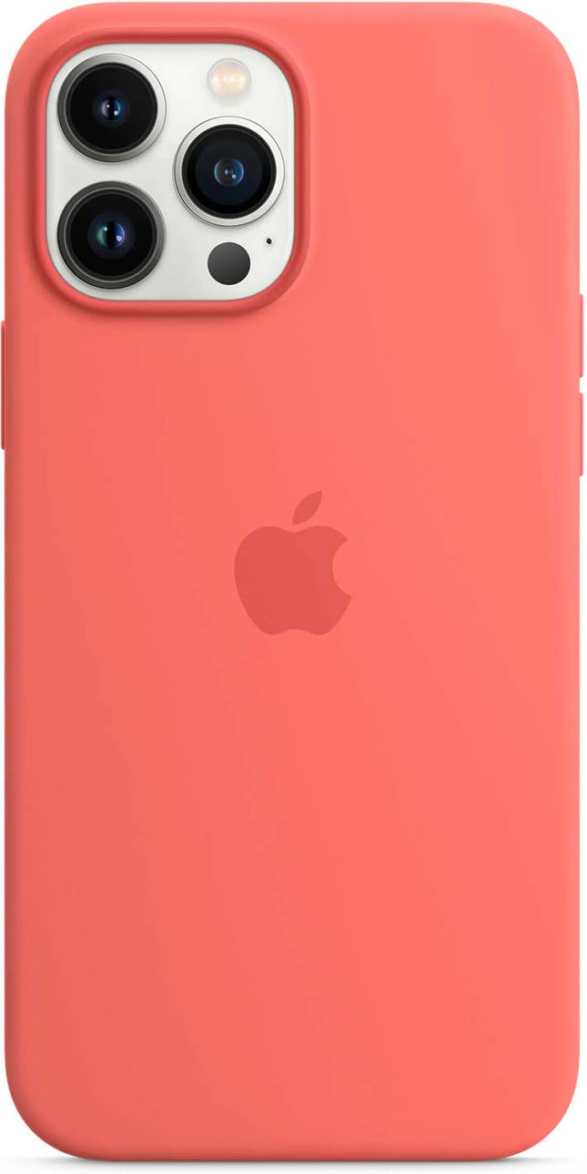 Coque en silicone Apple iPhone 13 Pro Max avec MagSafe – Pink Pomelo