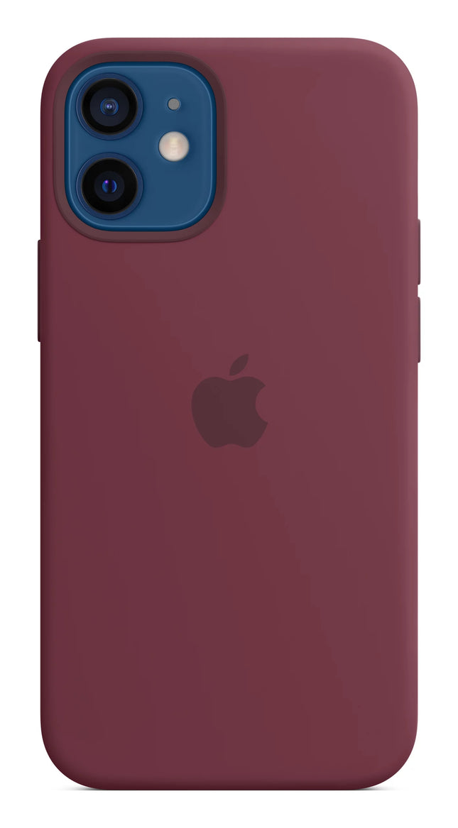 Coque en silicone pour Apple iPhone 12 mini - violet