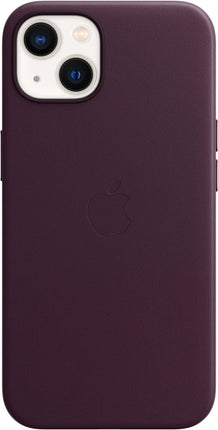 Apple iPhone 13 Étui en cuir avec MagSafe – Violet foncé