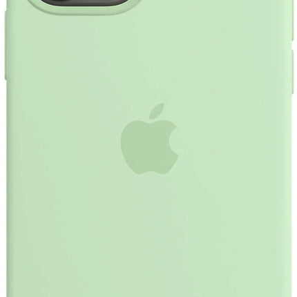 Coque en silicone Apple Iphone 12/12 pro avec MagSafe – vert