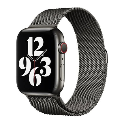 Bracelet Milanese Apple Watch 45 mm – Graphite