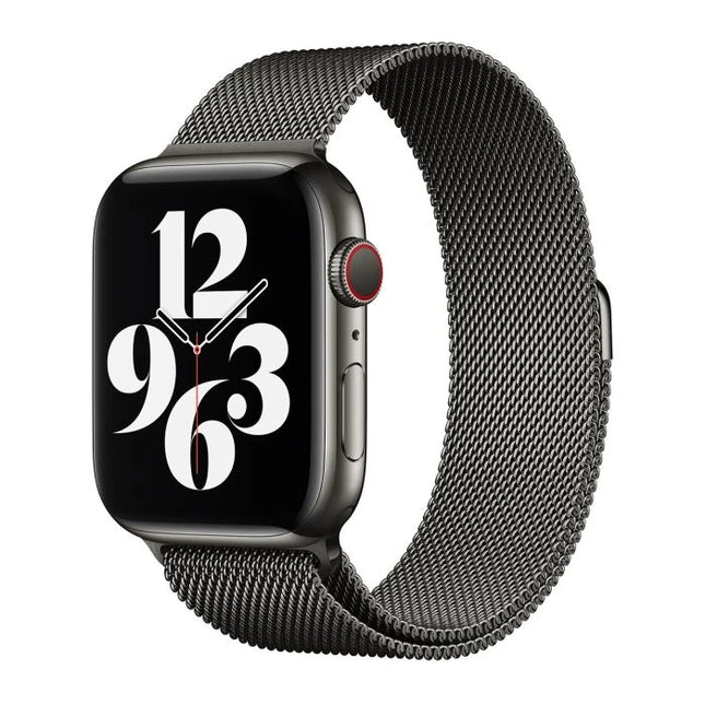 Bracelet Milanese Apple Watch 45 mm – Graphite