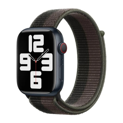 Bracelet sport Apple Watch avec velcro | Gris