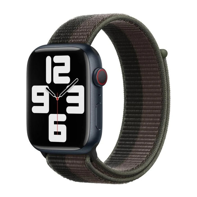 Bracelet sport Apple Watch avec velcro | Gris