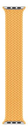Bracelet Solo tressé Apple pour Apple Watch – Jaune
