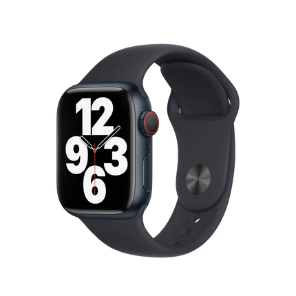 Bracelet Sport Apple Watch 41 mm noir – Moyen/Grand