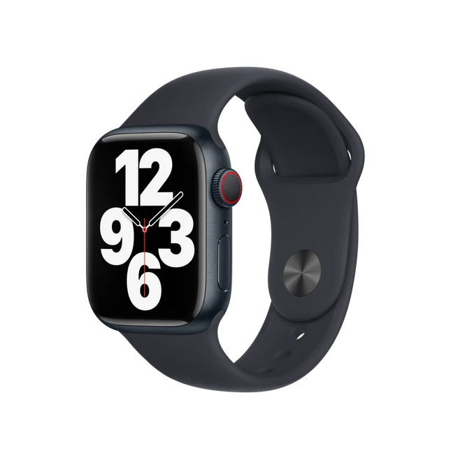 Bracelet Sport Apple Watch 41 mm noir – petit/moyen