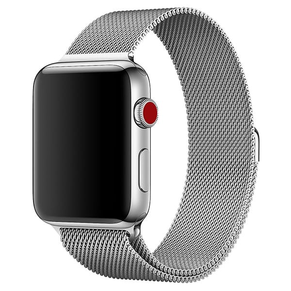 Bracelet Milanese Apple Watch 41 mm – argent