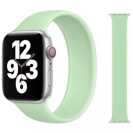 Bracelet solo loop en silicone Apple - blanc