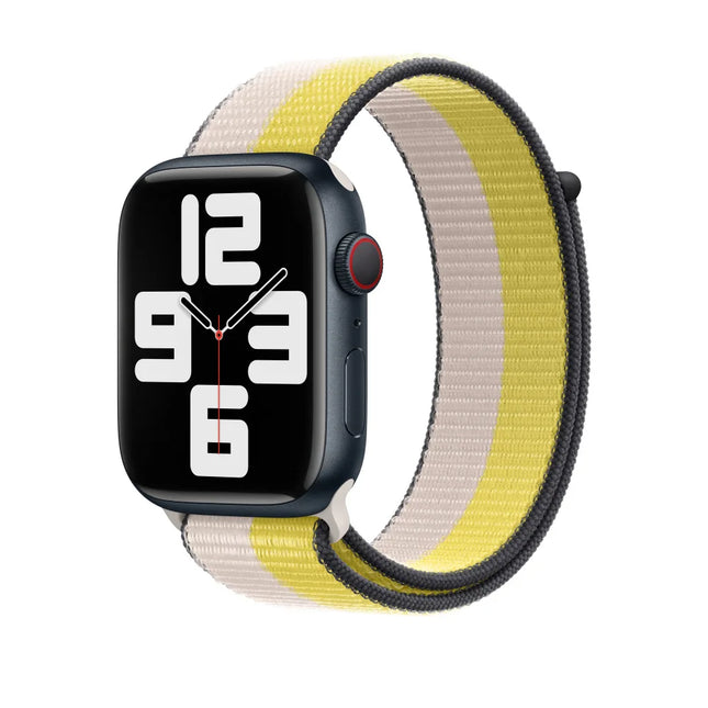 Apple Sport Loop pour Apple Watch 41 mm – Lait d'avoine/Zeste de citron