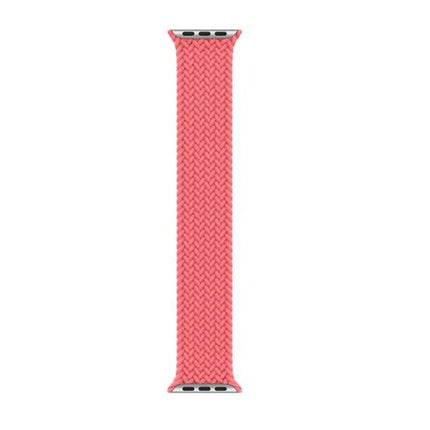 Bracelet Apple Watch tissé de couleur rose