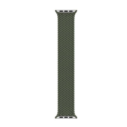 Bracelet Apple Watch tissé de couleur verte
