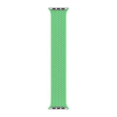 Bracelet solo tressé Apple Watch - Vert