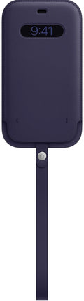 Étui en cuir Apple iPhone 12 Pro Max avec MagSafe - Violet foncé - Violet