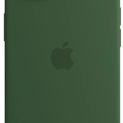 Coque en silicone Apple iPhone 13 avec MagSafe – Vert