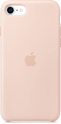 Coque en silicone Apple iPhone SE (2020) – Rose