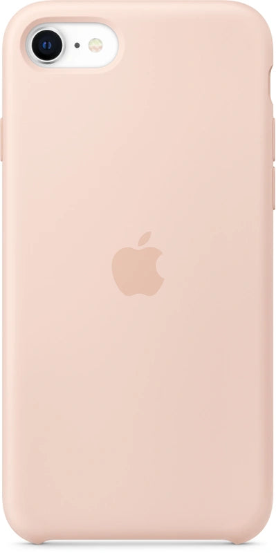 Coque en silicone Apple iPhone SE (2020) – Rose