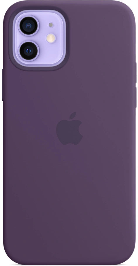 Coque en silicone Apple iPhone 12/12 Pro avec MagSafe – Améthyste (Violet)