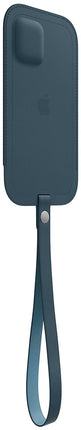 Apple iPhone 12 mini Housse en cuir avec MagSafe - Bleu Baltique