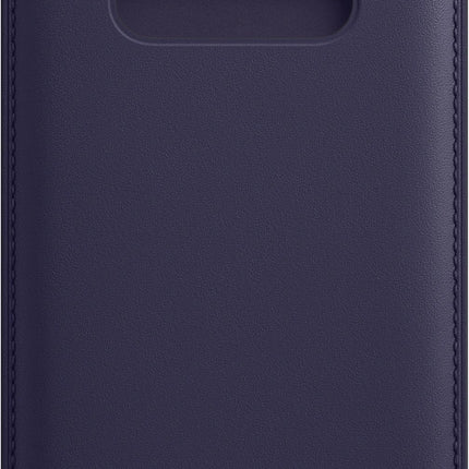 Apple iPhone 12/12 pro housse en cuir - violet profond (paars)