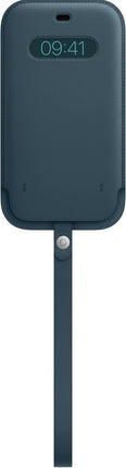 Coque en cuir Apple iPhone 12 Pro Max avec MagSafe – Bleu