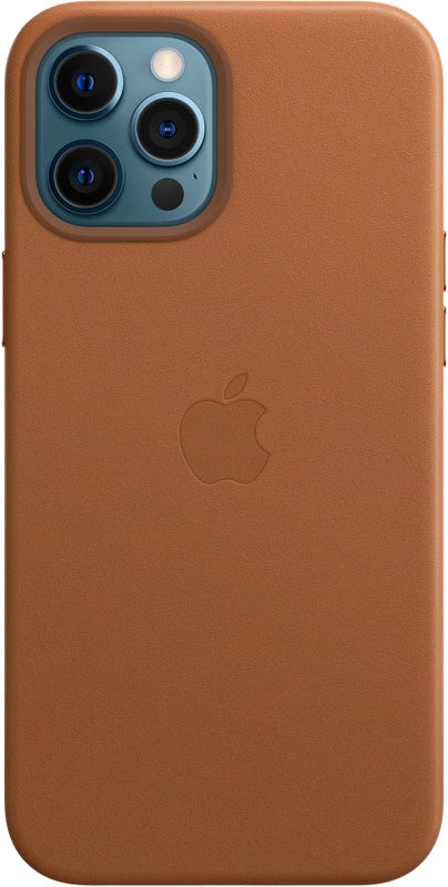 Coque en cuir Apple iPhone 12 Pro Max avec MagSafe – marron