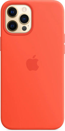 Apple iPhone 12 Pro Max Coque en silicone avec MagSafe – orange