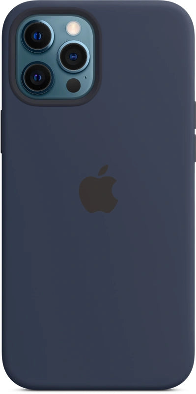 Coque de téléphone en silicone Apple iPhone 12 Pro Max - bleu foncé