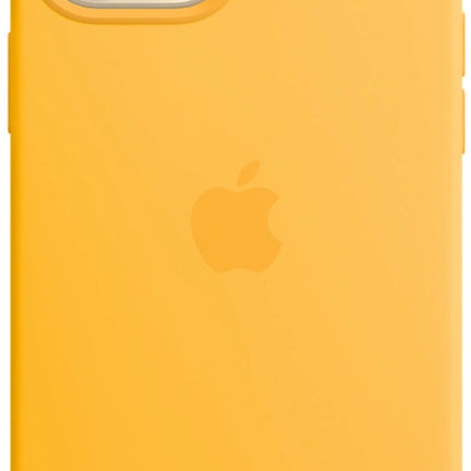 Coque en silicone Apple iPhone 12 pro max - Jaune tournesol