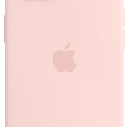 Coque en silicone Apple iPhone 13 avec MagSafe – Rose Craie (Rose)