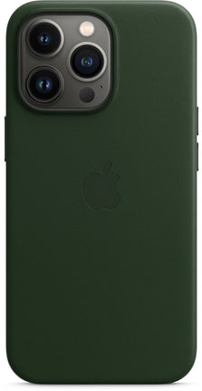 Coque en cuir Apple iPhone 13 Pro avec MagSafe – Vert