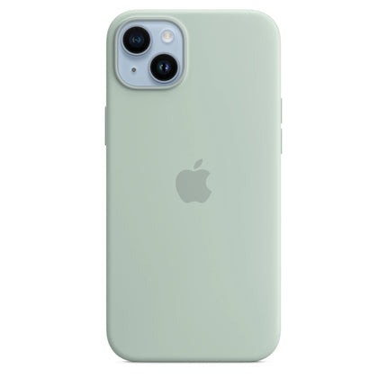 Coque en silicone Apple iPhone 14 Plus - vert