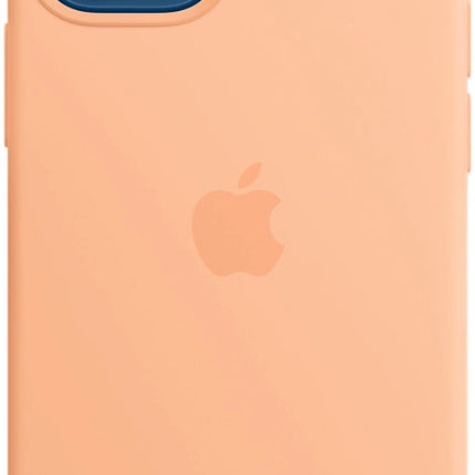 Apple iPhone 12 mini Coque en silicone avec MagSafe – Cantaloupe