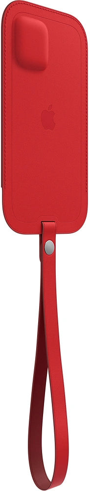 Étui en cuir pour Apple iPhone 12 Pro Max - rouge