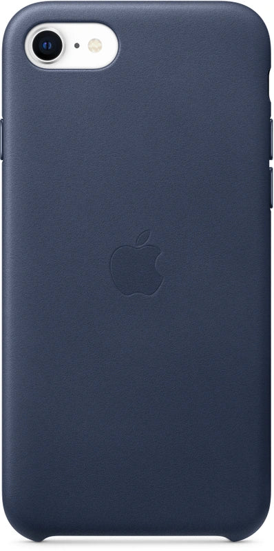 Étui en cuir Apple pour iPhone 7/8/SE (2020) - Bleu