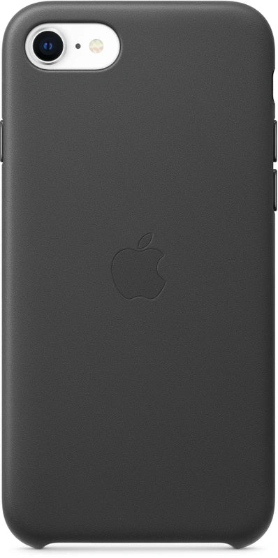 Coque de téléphone en cuir Apple iPhone SE | NOIR