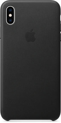 Étui en cuir Apple pour iPhone Xs Max – Noir