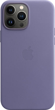 Apple iPhone 13 pro max étui en cuir - violet