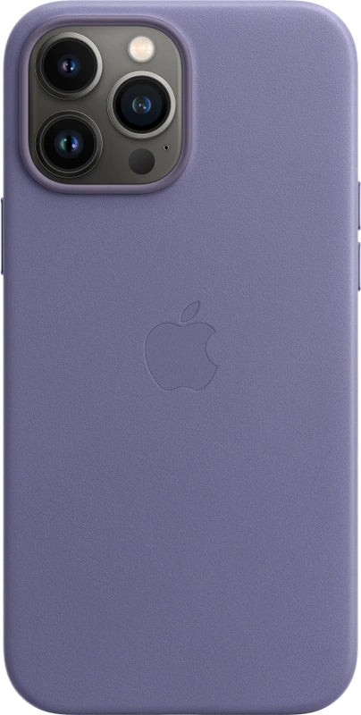 Apple iPhone 13 pro max étui en cuir - violet