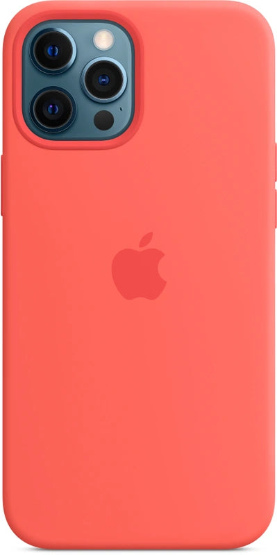 Coque en silicone Apple iPhone 12 Pro Max avec MagSafe – Pink Citrus