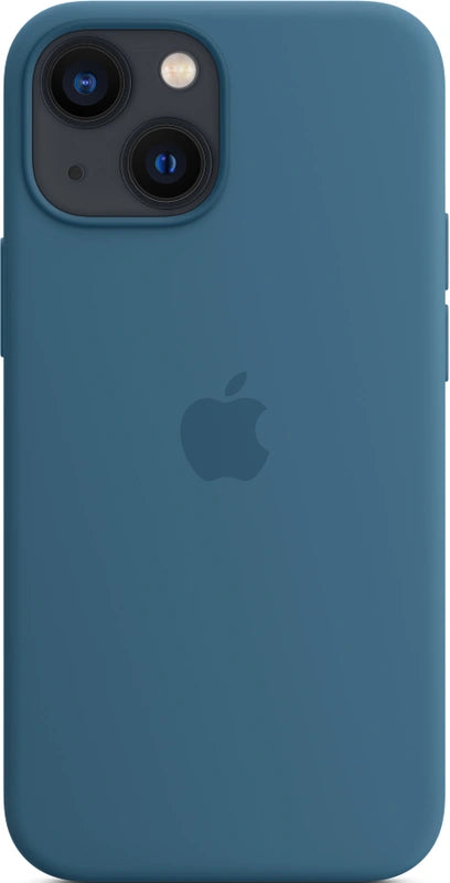 Coque en silicone Apple iPhone 13 mini avec MagSafe – bleu glace